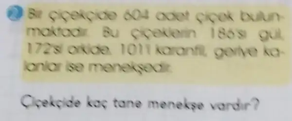 1725 oxide. 1011 koronfl gane to
laniar ise meneksedit.
Crekride kar tane menekse vardir?